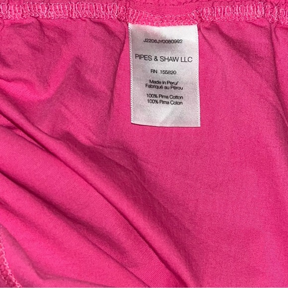 NEW Tazi Drawstring T-Shirt VERONICA BEARD in PINK size M - Picture 9 of 10